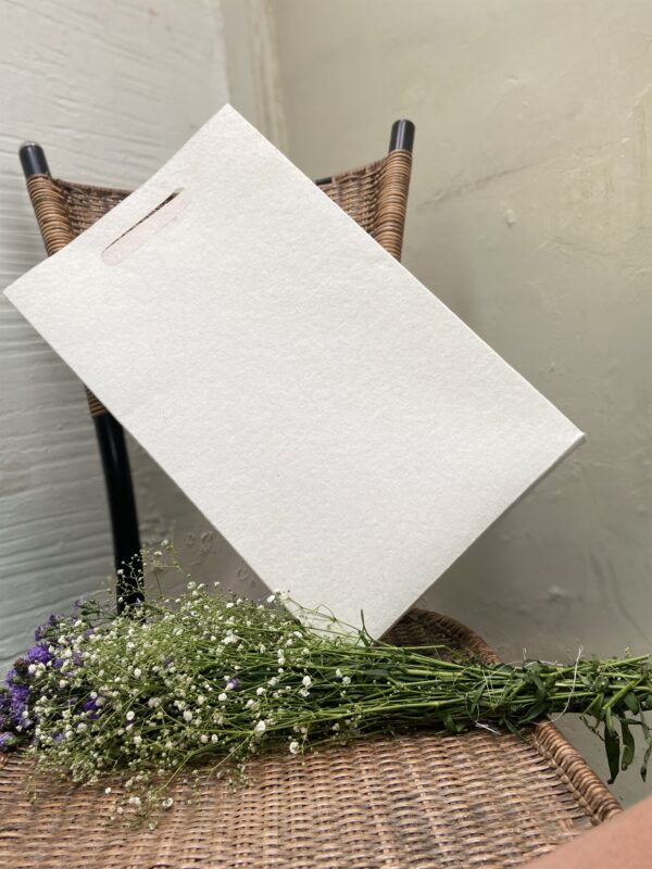 Flat-Pack Eco-Friendly Cotton Paper Bag - Image 2