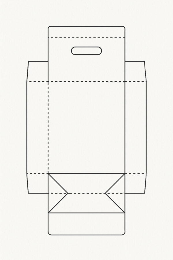 Flat-Pack Eco-Friendly Cotton Paper Bag - Image 4