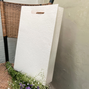 Flat-Pack Eco-Friendly Cotton Paper Bag