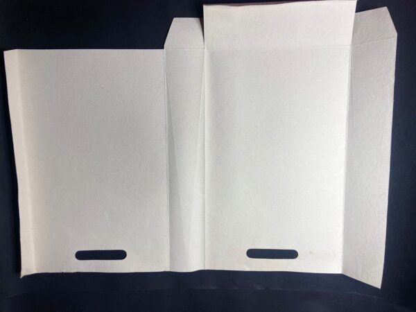 Flat-Pack Eco-Friendly Cotton Paper Bag - Image 3