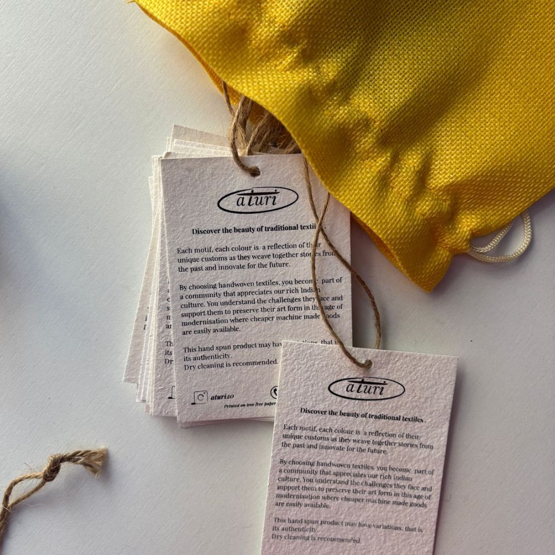 Custom Printed Brand Tags – Seed Paper or 300 GSM Cotton Pape