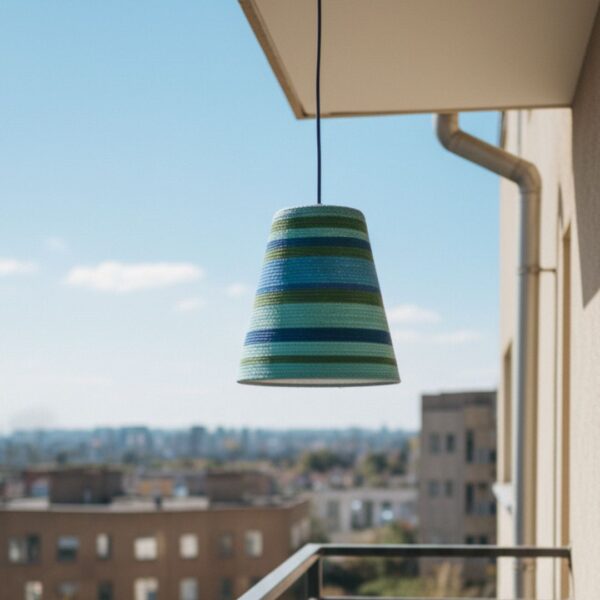 LuminEarth Sabai Pendant Shade – Handwoven Artisanal Lighting - Image 2